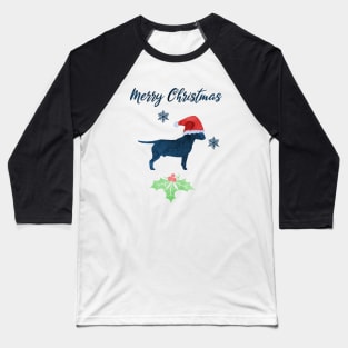 American Pit Bull Terrier - Christmas Baseball T-Shirt